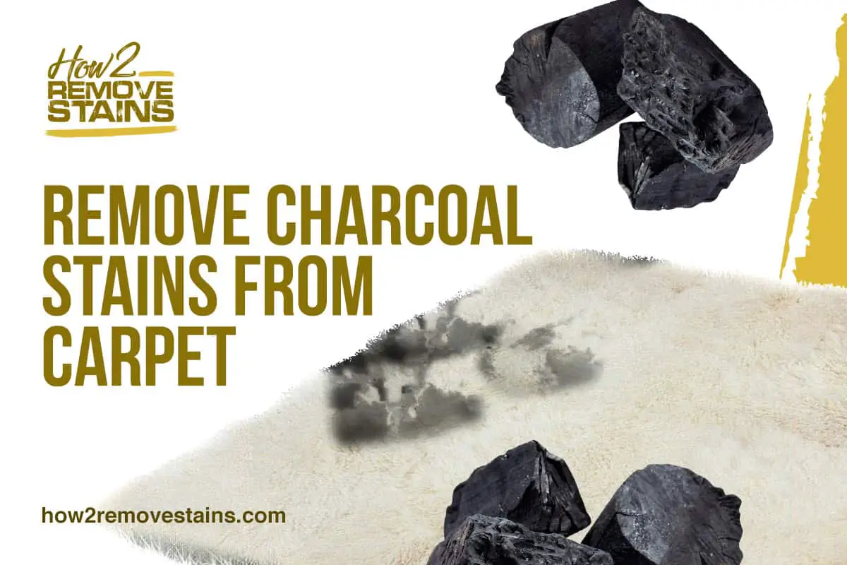 How to remove charcoal stains from carpet