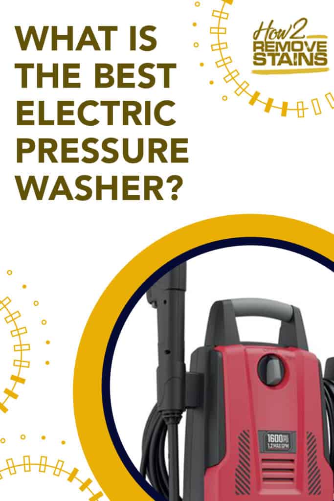 What is the best electric pressure washer?