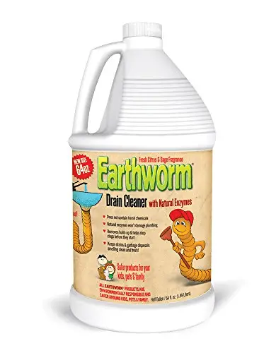 Earthworm Drain Cleaner - Drain Deodorizer