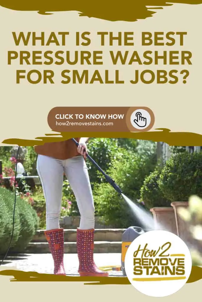 what is the best pressure washer for small jobs