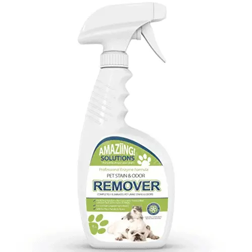 Amaziing Solutions Pet Odor Eliminator and Stain Remover Carpet Cleaner for Dog Urine